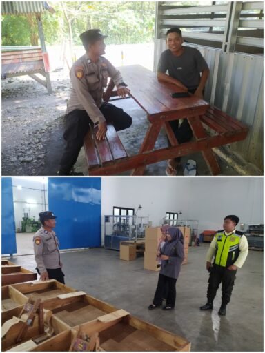 Polsek Ngimbang Gelar Patroli Harkamtibmas Guna Cegah Kriminalitas Dan Premanisme di Siang Hari