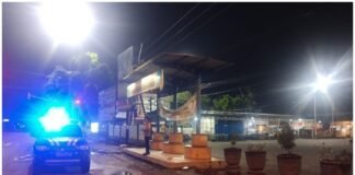 Guna Menjaga Siskamtibmas di Daerah Rawan Kriminal Polsek Ngimbang Gelar Patroli Blue Light