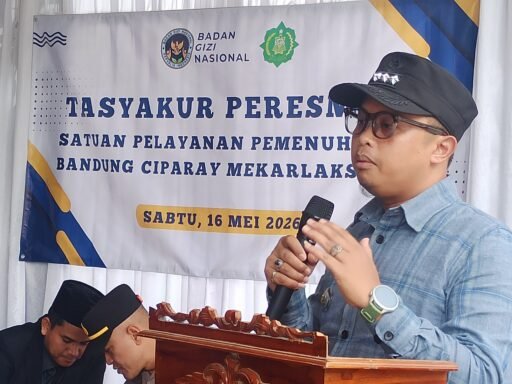 SPPG MEKARLAKSANA 4 YAYASAN AL-FAQIHIYAH RESMI BEROPERASI SETELAH DIRESMIKAN, SABTU, 16 MEI 2026 MBG SEHAT T