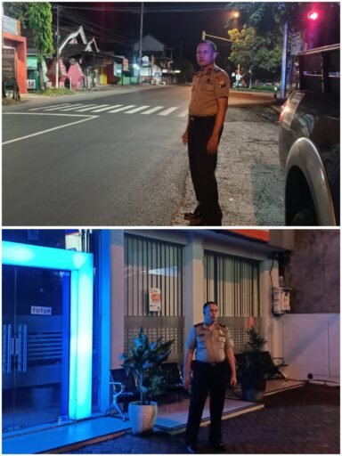 Pastikan Wilayah Ngimbang Tetap Aman Polsek Ngimbang Gelar Patroli Blue Light Cegah dan Daya Tangkal 4C