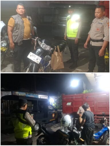 Respon cepat Bhabinkamtibmas Sidomukti Polsek Kembangbahu berhasil ungkap temuan motor diduga hasil Curanmor