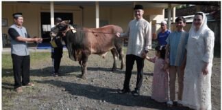 Polres Jember Sembelih 9 Sapi dan 13 Kambing pada Idul Adha 1447 H
