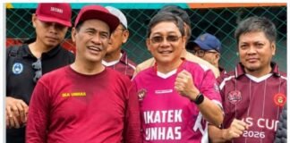 Turnamen Mini Soccer IKA UNHAS, Tim Bupati Toraja Utara Berhasil Kalahkan Tim PSM Legend
