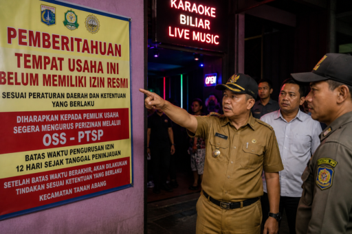 Tenggat 12 Hari “Menguap”, Penertiban Dipertanyakan: Ada Pembiaran Usaha Tanpa Izin di Tanah Abang?