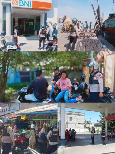 TIM RAGA Polres Meranti Gencarkan Patroli Anti Premanisme, Kamtibmas Tetap Kondusif