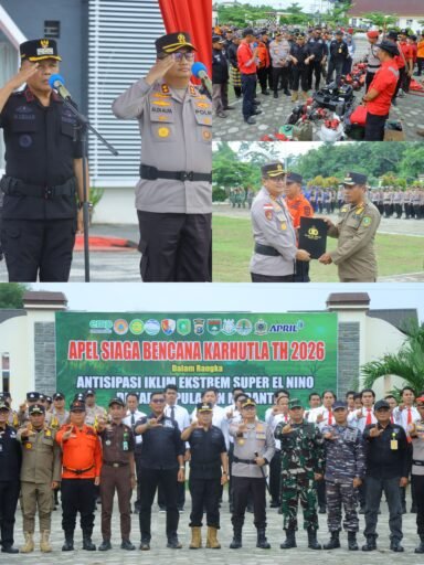 Polres Kepulauan Meranti Gelar Apel Siaga Karhutla, Perkuat Kesiapan Hadapi Ancaman Super El Nino 2026 Polres Kepulauan Meranti Gelar Apel Siaga Karhutla, Perkuat Kesiapan Hadapi Ancaman Super El Nino 2026