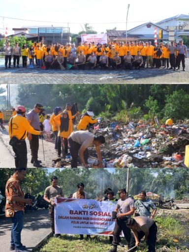 Sambut Hari Bhayangkara ke-80, Polres Kep. Meranti Laksanakan Bakti Sosial dan Green Policing di Pasar Modern Sambut Hari Bhayangkara ke-80, Polres Kep. Meranti Laksanakan Bakti Sosial dan Green Policing di Pasar Modern