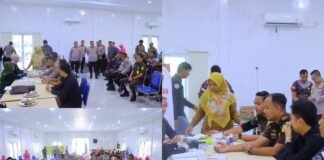 Peringati Hari Bhayangkara Ke -80 Polres Meranti Gelar Donor Darah Bersama Lintas Instansi.
