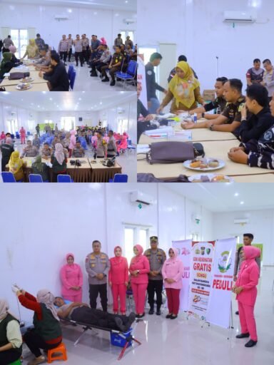 Peringati Hari Bhayangkara Ke -80 Polres Meranti Gelar Donor Darah Bersama Lintas Instansi. Peringati Hari Bhayangkara Ke -80 Polres Meranti Gelar Donor Darah Bersama Lintas Instansi.