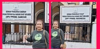 Pembubaran PanPel Pemugaran Paromasan Porhasjapjap (Naibaho si 5 Ompu) di Pangururan