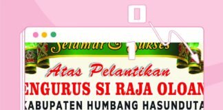Arifin Naibaho Hadiri Pelantikan Pengurus Si Raja Oloan Kabupaten Humbang Hasundutan