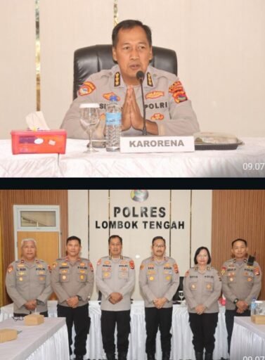 Jelang Kenaikan Status Polres Loteng Dari Tipe B Menjadi Tipe A, Polda NTB Supervisi Perencanaan Anggaran