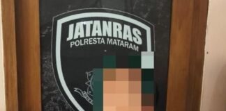 Viral di Medsos.Terduga Pencurian Motor di Mataram Berhasil Diamankan Polisi