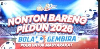 Nobar Piala Dunia 2026 Jadi Ajang Kebersamaan, Polda NTB Ingatkan Kamtibmas