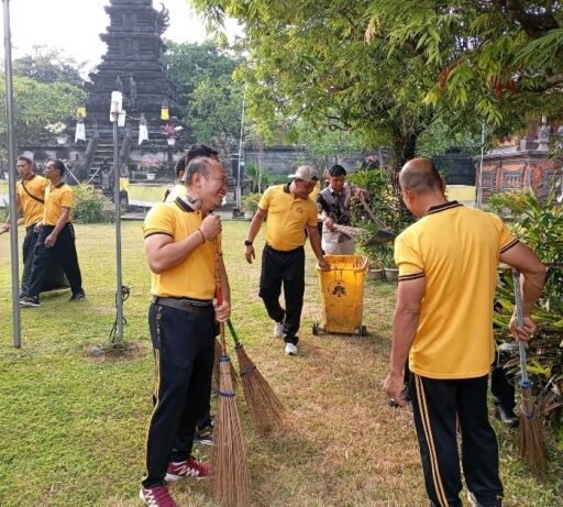 Sambut Hari Bhayangkara tahun 2026, Polda NTB Gelar Kurve di Pure Jagat Natha Mayura Sambut Hari Bhayangkara tahun 2026, Polda NTB Gelar Kurve di Pure Jagat Natha Mayura
