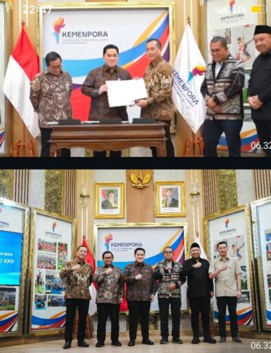 Gubernur NTB Resmi Terima SK Tuan Rumah PON XXII 2028 Gubernur NTB Resmi Terima SK Tuan Rumah PON XXII 2028
