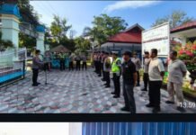 Kapolsek Selaparang Pimpin Pengamanan Eksekusi Lahan, Pastikan Proses Berjalan Aman dan Kondusif