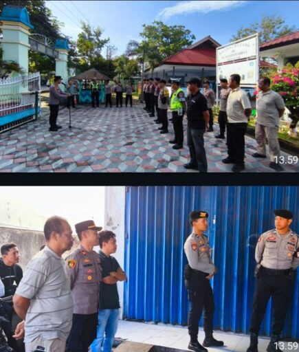 Kapolsek Selaparang Pimpin Pengamanan Eksekusi Lahan, Pastikan Proses Berjalan Aman dan Kondusif Kapolsek Selaparang Pimpin Pengamanan Eksekusi Lahan, Pastikan Proses Berjalan Aman dan Kondusif