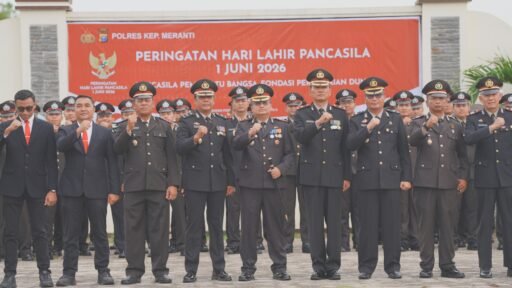 Polres Kepulauan Meranti Peringati Hari Lahir Pancasila 2026, Teguhkan Komitmen Kebangsaan