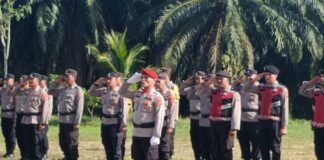 Kapolres Padang Lawas Pimpin Upacara Hari Lahir Pancasila 2026
