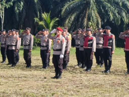 Kapolres Padang Lawas Pimpin Upacara Hari Lahir Pancasila 2026