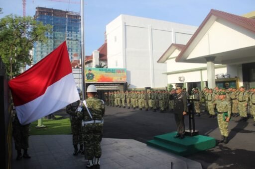 Kodim 0201/Medan Gelar Upacara Hari Lahir Pancasila