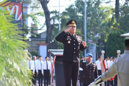 Kapolres Gresik Pimpin Upacara Hari Pancasila 2026, Ajak Personel Bumikan Nilai-Nilai Pancasila