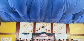 52 Siswa SMP PGRI Betung Abab Lulus, Kepsek Bobi Irtanto, S.Pd.I Gelar Tasyakuran Kelulusan