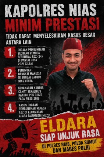 *Kinerja Kapolres Nias Dinilai Jauh dari Harapan: Kasus Menggantung, Kepercayaan Publik Terancam*