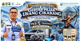 Samsat Kabupaten Bekasi Apresiasi Wajib Pajak Taat Lewat Program Gebyar Berhadiah