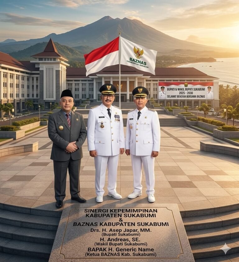 ASJAF TEGASKAN SUKABUMI MUBARAKAH BUKAN SEKADAR JARGON, WUJUD NYATA KEPEDULIAN PEMKAB DAN BAZNAS