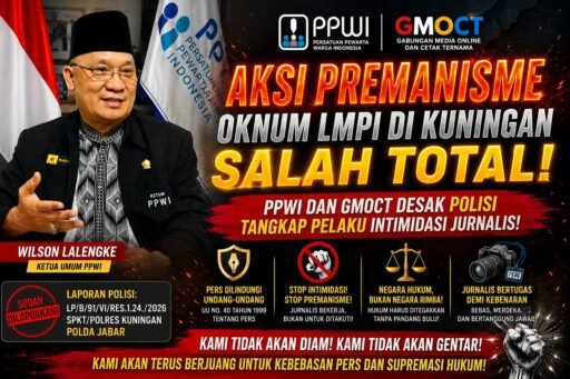 *Aksi Premanisme: PPWI dan GMOCT Desak Polisi Tangkap Pelaku Intimidasi Jurnalis* *Aksi Premanisme: PPWI dan GMOCT Desak Polisi Tangkap Pelaku Intimidasi Jurnalis*