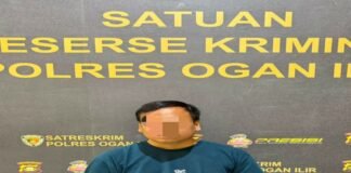 POLRES OGAN ILIR UNGKAP KASUS KEKERASAN SEKSUAL TERHADAP ANAK, SATU TERSANGKA DIAMANKAN