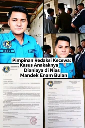 **Pimpinan Redaksi Kecewa: Kasus Anaknya Dianiaya di Nias Mandek Enam Bulan** **Pimpinan Redaksi Kecewa: Kasus Anaknya Dianiaya di Nias Mandek Enam Bulan**