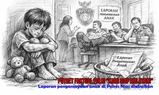 *Kasus Penganiayaan Anak di Nias Mandek Enam Bulan: Hukum Tumpul, Publik Menagih Keadilan* *Kasus Penganiayaan Anak di Nias Mandek Enam Bulan: Hukum Tumpul, Publik Menagih Keadilan*