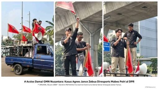 Aksi Damai GMN Nusantara: Kasus Agnes Jance Zebua Direspons Mabes Polri dan DPR Aksi Damai GMN Nusantara: Kasus Agnes Jance Zebua Direspons Mabes Polri dan DPR