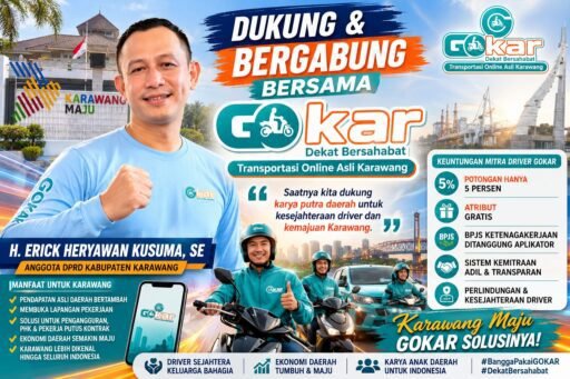 Karya Anak Daerah Harus Didukung, H. Erick: GOKAR Bisa Harumkan Nama Karawang di Indonesia Karya Anak Daerah Harus Didukung, H. Erick: GOKAR Bisa Harumkan Nama Karawang di Indonesia