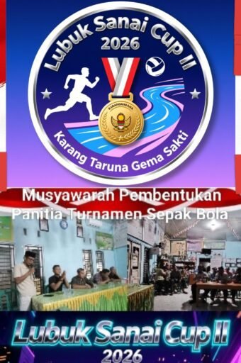 *TERBENTUKNYA KEPANITIAAN TURNAMEN SEPAK BOLA LUBUK SANAI CUP II* *TERBENTUKNYA KEPANITIAAN TURNAMEN SEPAK BOLA LUBUK SANAI CUP II*