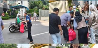 BRI Sudirman 1 Gelar Program Sosial “Jumat Berkah” di Kawasan Sudirman, Kuningan, dan Sekitarnya*
