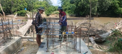 Kodim 1203/Ktp Pacu Pembangunan Jembatan Garuda Kodim 1203/Ktp Pacu Pembangunan Jembatan Garuda