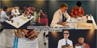 *PPWI Resmi Jalin Kerja Sama Strategis dengan World Philosophical Forum University*