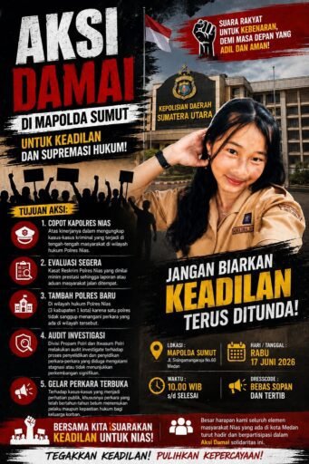 *Aksi Solidaritas Jilid II di Mapolda, Minta Keadilan untuk Agnis Jance Zebua dan Reformasi Hukum di Nias* *Aksi Solidaritas Jilid II di Mapolda, Minta Keadilan untuk Agnis Jance Zebua dan Reformasi Hukum di Nias*