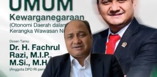 *Dr. Fachrul Razi Beberkan Masalah Pokok dan Solusi Strategis di Kuliah Umum UICI*