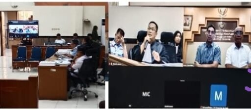 Pengadilan Militer Periksa Dua Terpidana Kasus Satelit Kemhan dalam Sidang Online Pengadilan Militer Periksa Dua Terpidana Kasus Satelit Kemhan dalam Sidang Online