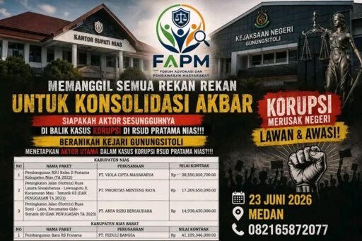 Beranikah Kejari Gunungsitoli Menyentuh “Penguasa di Balik Layar”? Beranikah Kejari Gunungsitoli Menyentuh “Penguasa di Balik Layar”?