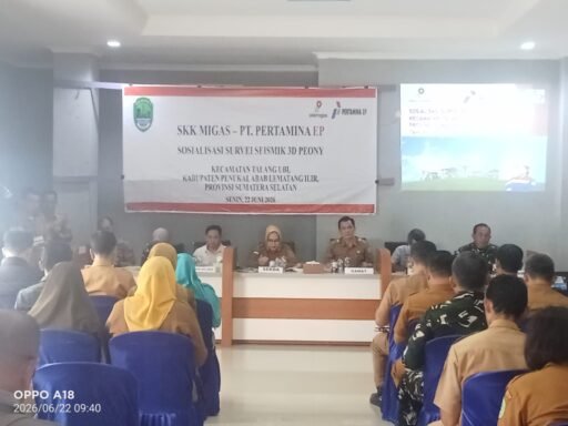 Langkah Strategis Proyek Nasional: Sekda PALI Pimpin Sinkronisasi Survei Seismik 3D Peony di Talang Ubi Langkah Strategis Proyek Nasional: Sekda PALI Pimpin Sinkronisasi Survei Seismik 3D Peony di Talang Ubi