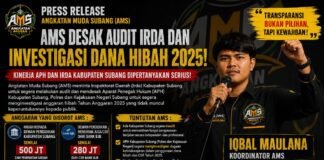 AMS: Ke Mana Dana Hibah 2025 Mengalir? Audit Irda dan Investigasi APH Harus Segera Dilakukan