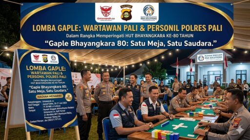 “Satu Meja Satu Saudara”, Rumah Singgah Aktivis Gelar Turnamen Gaple Pers vs Polres PALI “Satu Meja Satu Saudara”, Rumah Singgah Aktivis Gelar Turnamen Gaple Pers vs Polres PALI
