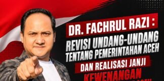 *REVISI UNDANG-UNDANG TENTANG PEMERINTAHAN ACEH DAN REALISASI JANJI KEWENANGAN PENGELOLAAN, 200 MIL LAUT*