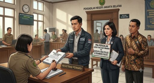 *Terkait Kriminalisasi Larshen Yunus, PPWI Daftarkan Praperadilan Lawan Kapolri di PN Jakarta Selatan* *Terkait Kriminalisasi Larshen Yunus, PPWI Daftarkan Praperadilan Lawan Kapolri di PN Jakarta Selatan*